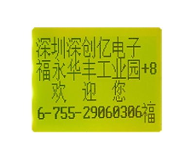 CY12864Z 中文字库